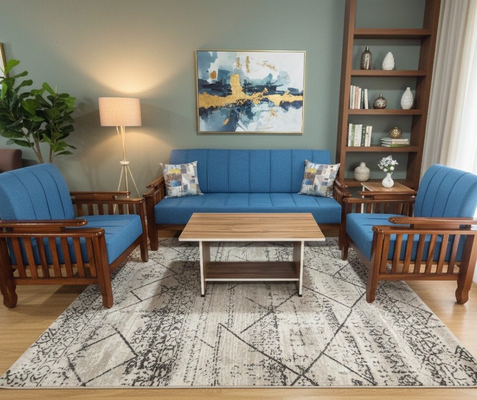 Urban Slate Sofa Set