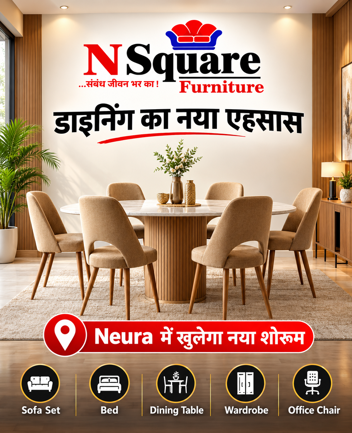 डाइनिंग का नया एहसास